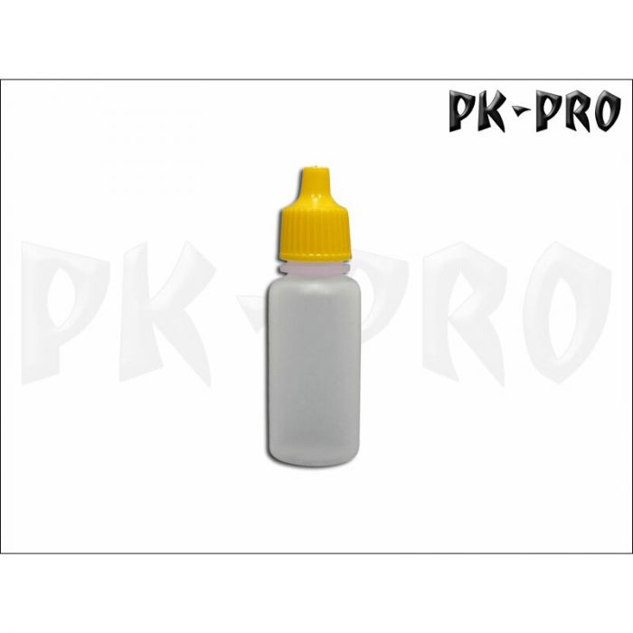 PK-Pro Dropper Bottle 17ml Yellow Cap (50x)