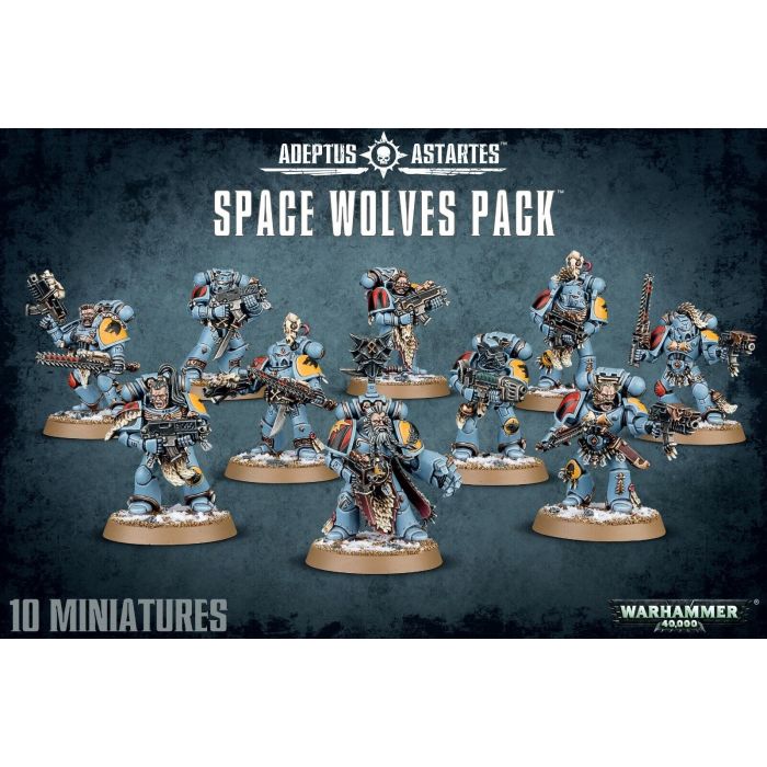 Warhammer 40k - space wolves pack