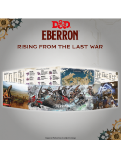 Dungeons & Dragons: Eberron Rising from the last war  DM Screen