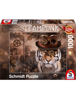 Steampunk Tijger, 1000 stukjes