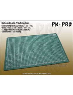 PK-Pro Cutting Mat A3 Green (45x30cm)